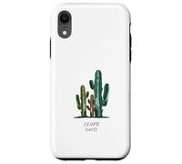 J'adore Les Cactus (Déclaration sur la Nature) Coque pour iPhone XR