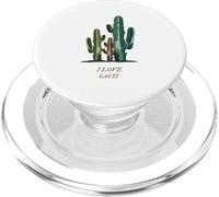 J'adore Les Cactus (Déclaration sur la Nature) PopSockets PopGrip pour MagSafe