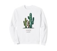 J'adore Les Cactus (Déclaration sur la Nature) Sweatshirt