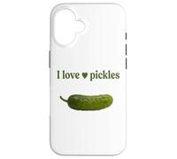 J'adore Les CORNICHONS Coque pour iPhone 16