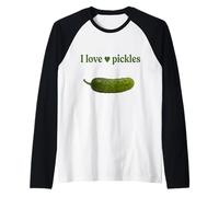 J'adore Les CORNICHONS Manche Raglan