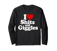 J'adore Les Crises DE CŒUR ET Les RIRES Manche Longue