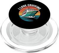 J'adore Les croisières et Les escapades au Coucher du Soleil PopSockets PopGrip pour MagSafe