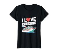 J'adore Les croisières et Les Voyages maritimes Nautiques T-Shirt Graphique avec Valeur