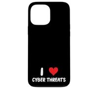 J'adore Les cybermenaces - Heart - Info Sec Security IT Tech Coque pour iPhone 13 Pro Max