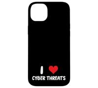 J'adore Les cybermenaces - Heart - Info Sec Security IT Tech Coque pour iPhone 14 Plus