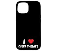J'adore Les cybermenaces - Heart - Info Sec Security IT Tech Coque pour iPhone 15