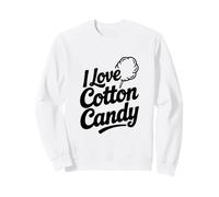 J'adore Les gourmandises à la Barbe à Papa Sweatshirt