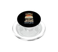 J'adore Les guépards mais Jésus Vient en Premier, Un chrétien drôle PopSockets PopGrip pour MagSafe