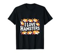 J'adore Les Hamsters, adorables Amoureux des Animaux T-Shirt Graphique avec Valeur