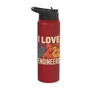 J'adore les ingénieurs, l'appréciation de l'innovation Stainless Steel Insulated Water Bottle