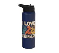 J'adore les ingénieurs, l'appréciation de l'innovation Stainless Steel Insulated Water Bottle