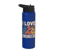 J'adore les ingénieurs, l'appréciation de l'innovation Stainless Steel Insulated Water Bottle