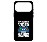 J'adore Les Jeux vidéo et la Saint-Valentin drôle de ma mère Coque pour iPhone 17 Pro Max