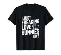 J'adore Les Lapins, d'accord ? Amoureux des Lapins T-Shirt Graphique avec Valeur