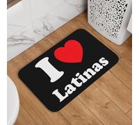 J'adore Les Latinas Sexy Welcome Paillassons Anti-Salissures Paillasson Intérieur Absorbant Paillasson D'Entree pour Porte Chambre Extérieur 40X60Cm