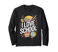 J'adore les livres scolaires | Globe Learning Passion Manche Longue