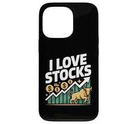 J'adore les marchés haussiers passionnés par les actions Coque pour iPhone 13 Pro