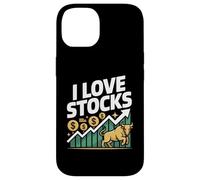 J'adore les marchés haussiers passionnés par les actions Coque pour iPhone 14