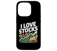 J'adore les marchés haussiers passionnés par les actions Coque pour iPhone 14 Pro