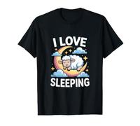 J'adore Les Moutons endormis, Les Nuages de Lune T-Shirt Graphique avec Valeur