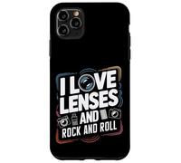 J'adore Les objectifs et la Photographie Rock and Roll, Les Amateurs de Musique Coque pour iPhone 11 Pro Max