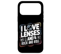 J'adore Les objectifs et la Photographie Rock and Roll, Les Amateurs de Musique Coque pour iPhone 17 Pro Max