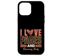J'adore Les Pages et Les sentiers de Course | Book Lover Running Coque pour iPhone 12 Pro Max