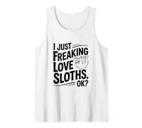 J'adore Les Paresseux, OK, Funny Sloth Lover. Débardeur