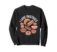 J'adore les pâtisseries et les amateurs de desserts sucrés Sweatshirt