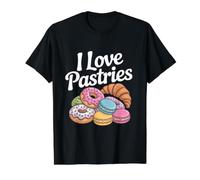 J'adore Les pâtisseries Sweet Confectionery Bliss T-Shirt Graphique avec Valeur