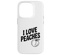J'adore Les pêches et Les Fruits d'été Coque pour iPhone 14 Pro