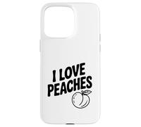 J'adore Les pêches et Les Fruits d'été Coque pour iPhone 15 Pro Max