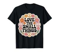 J'adore Les Petites Choses, rétro, Flower Power T-Shirt