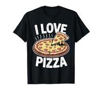 J'adore Les Pizzas, Les tranches de Pepperoni et Les gourmands T-Shirt