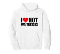 J'adore Les serveuses Chaudes pour Ceux Qui Aiment Leur Serveuse Sexy Sweat à Capuche