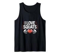 J'adore les squats, une vie de gym motivante Débardeur