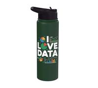 J'adore les tableaux de données, les graphiques et les analyses Stainless Steel Insulated Water Bottle