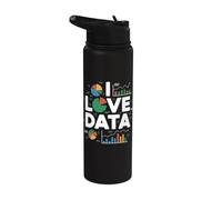 J'adore les tableaux de données, les graphiques et les analyses Stainless Steel Insulated Water Bottle