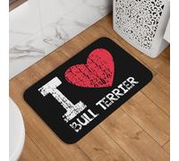 J'adore Les Terriers Tapis De Douche Anti-Salissures Paillasson D'Entree Absorbant Paillasson Intérieur pour Porte Cuisine Chambre 40X60Cm