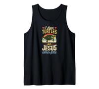 J'adore Les Tortues, mais Jésus Vient en Premier, Un chrétien drôle Débardeur
