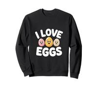 J'adore les œufs, adorables petits déjeuners Sweatshirt