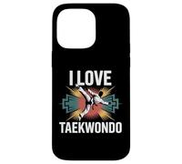 J'adore l'esprit des passionnés de taekwondo Coque pour iPhone 14 Pro Max