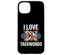 J'adore l'esprit des passionnés de taekwondo Coque pour iPhone 15 Plus