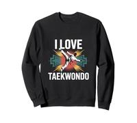 J'adore l'esprit des passionnés de taekwondo Sweatshirt