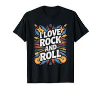 J'adore l'explosion de guitares Rock and Roll T-Shirt