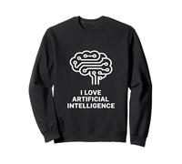 J'adore l'illustration du Circuit cérébral de l'intelligence Artificielle Sweatshirt