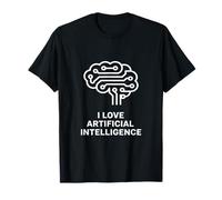 J'adore l'illustration du Circuit cérébral de l'intelligence Artificielle T-Shirt
