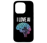 J'adore l'innovation en matière de Conception de Circuits cérébraux basés sur l'IA Coque pour iPhone 15 Pro