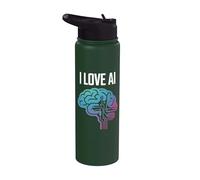 J'adore l'innovation en matière de conception de circuits cérébraux basés sur l'IA Stainless Steel Insulated Water Bottle